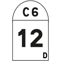 Borne de route 2 Borne E54a 2