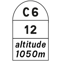 Borne de route 4 Borne E54b 2