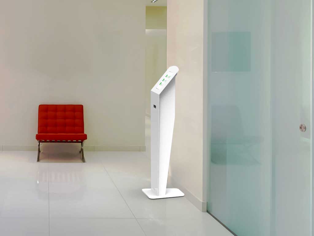 Gestion de file d'attente 1 solution de Gestion de file d'attente par une borne avec distributeur de ticket