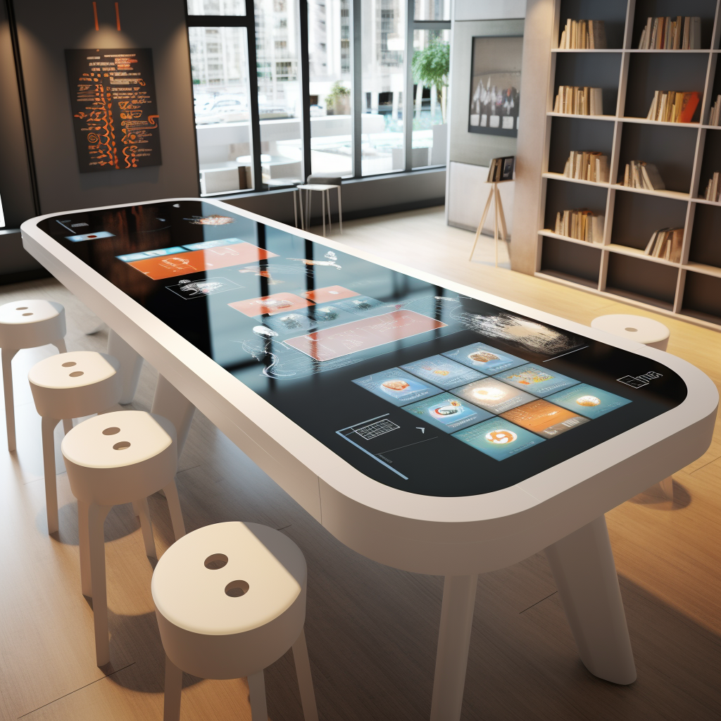 ecran tactile kemleon table touch for education school interior a8e83bd9 ecf4 43b4 953c eb73f62577c0