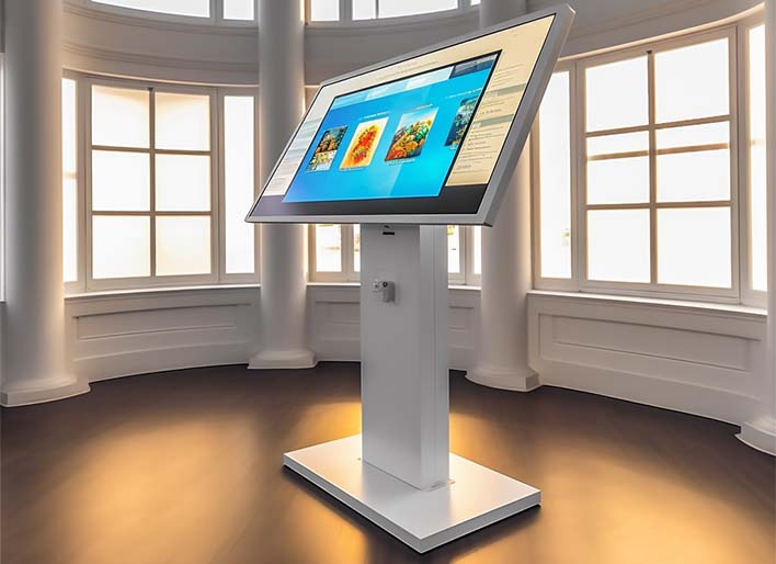 pupitre-théâtre Une technologie révolutionnaire sur scène : ce pupitre tactile théâtre offre un contrôle intuitif pour créer des ambiances magiques et des performances mémorables.