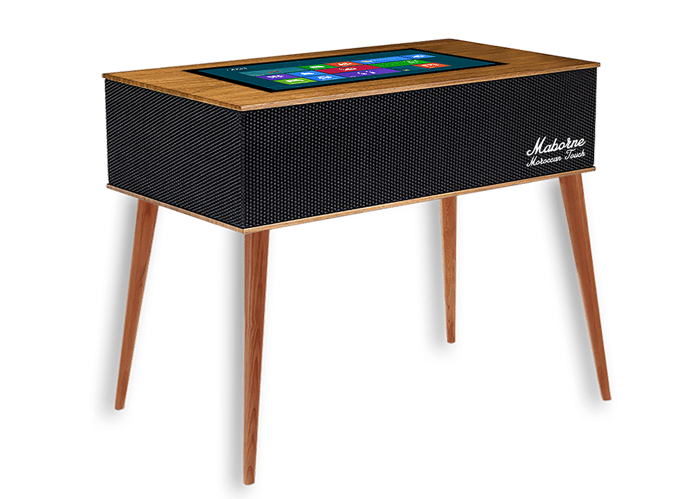 Table tactile vintage 2 table MABORNE MOROCCON TOUCH 2