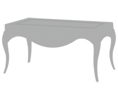 Table tactile vintage 4 table prestige